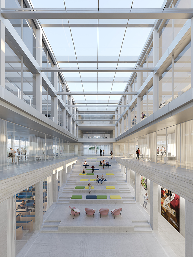Bron - Université Lyon 2 - Learning Centre